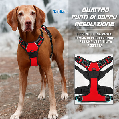 ControlVest – Pettorina No-Pull Riflettente con Maniglia di Controllo