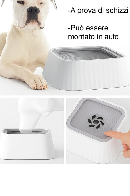 SplashGuard – Ciotola d’Acqua Pulita per Cani