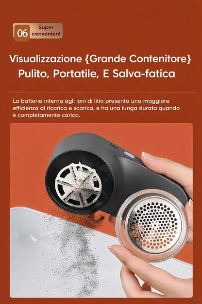 Dinrgo - Il levapelucchi elettrico ideale per chi vive con animali