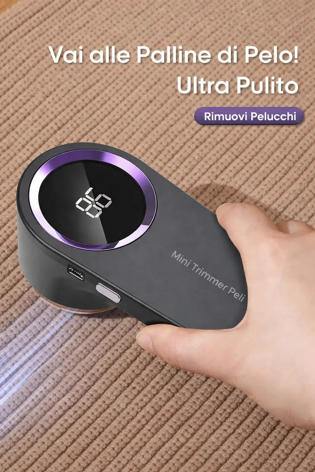 Dinrgo - Il levapelucchi elettrico ideale per chi vive con animali