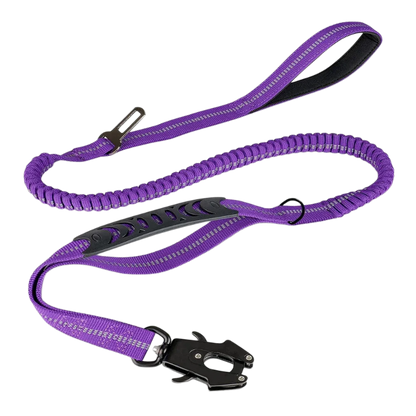 BungeeGuard – Guinzaglio Ammortizzante Riflettente per Cani Attivi