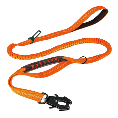 BungeeGuard – Guinzaglio Ammortizzante Riflettente per Cani Attivi