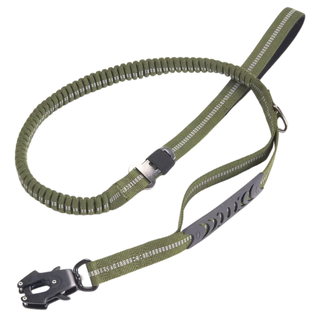 BungeeGuard – Guinzaglio Ammortizzante Riflettente per Cani Attivi