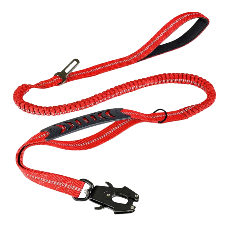 BungeeGuard – Guinzaglio Ammortizzante Riflettente per Cani Attivi