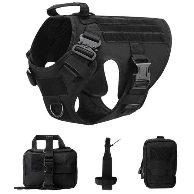 TactiPaw – Pettorina Tattica Professionale per Cani Attivi