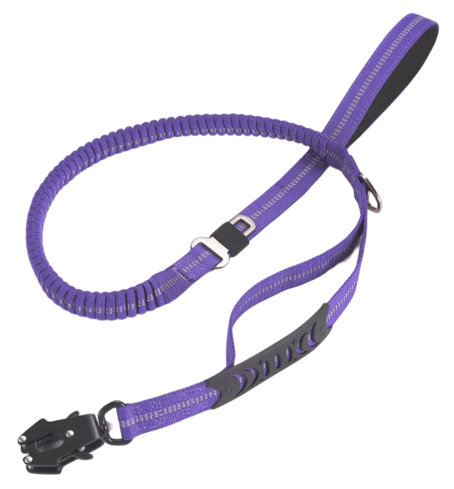 BungeeGuard – Guinzaglio Ammortizzante Riflettente per Cani Attivi