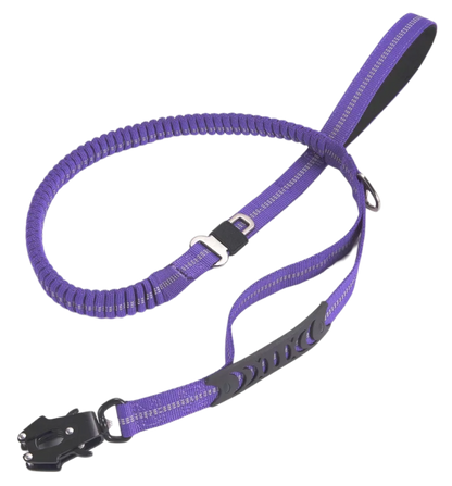 BungeeGuard – Guinzaglio Ammortizzante Riflettente per Cani Attivi