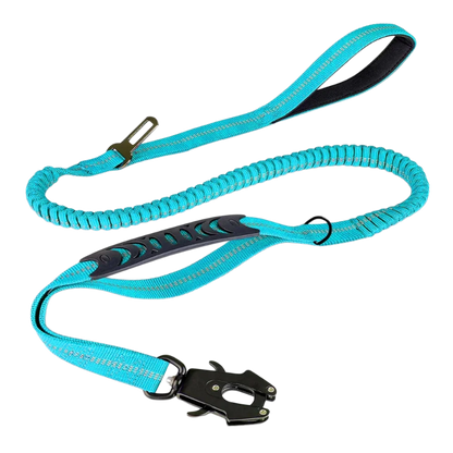 BungeeGuard – Guinzaglio Ammortizzante Riflettente per Cani Attivi