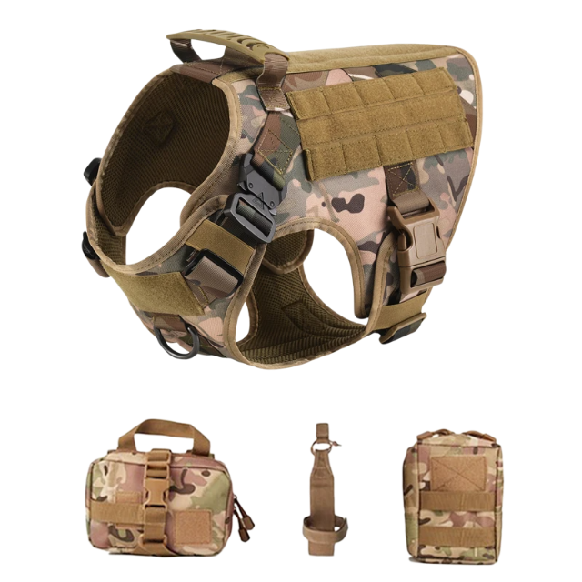 TactiPaw – Pettorina Tattica Professionale per Cani Attivi