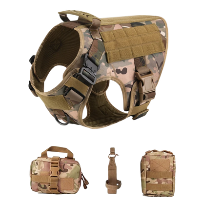 TactiPaw – Pettorina Tattica Professionale per Cani Attivi