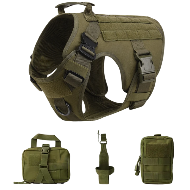 TactiPaw – Pettorina Tattica Professionale per Cani Attivi