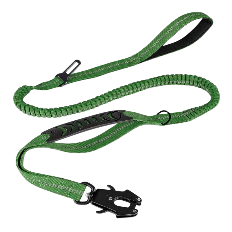 BungeeGuard – Guinzaglio Ammortizzante Riflettente per Cani Attivi