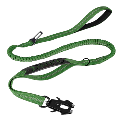 BungeeGuard – Guinzaglio Ammortizzante Riflettente per Cani Attivi