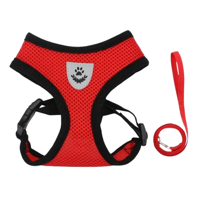 PawComfort – Pettorina Traspirante Regolabile con Riflettenti