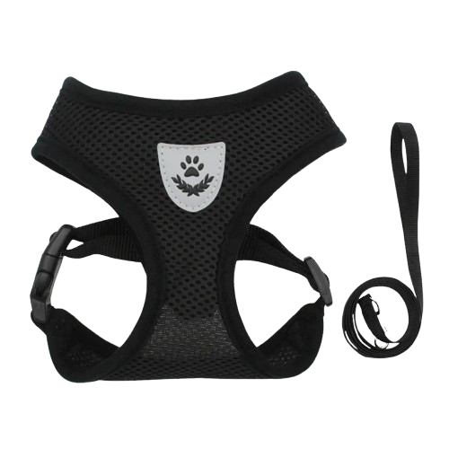 PawComfort – Pettorina Traspirante Regolabile con Riflettenti