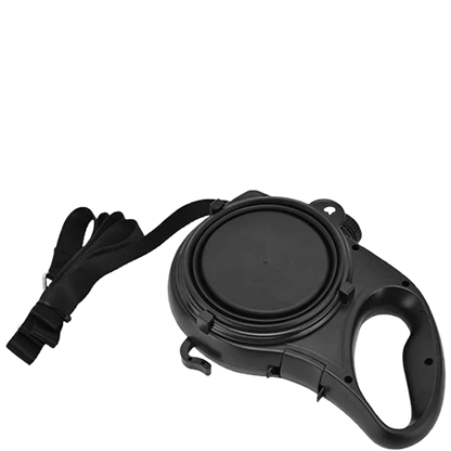 HydroLead – Guinzaglio con Ciotola Pieghevole e Dispenser Integrato