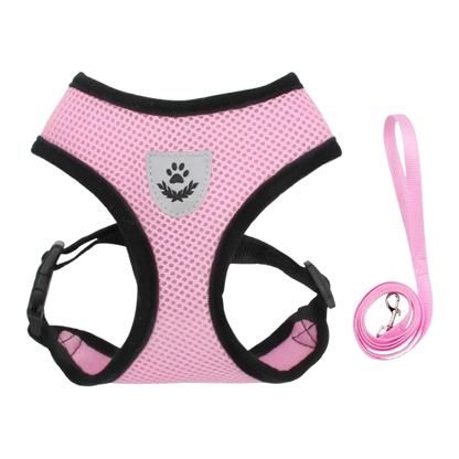 PawComfort – Pettorina Traspirante Regolabile con Riflettenti