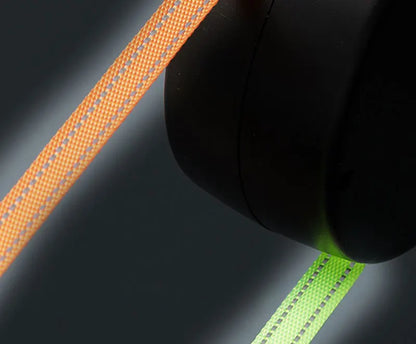 TwinLite – Guinzaglio Retrattile Doppio con Luci per Cani e Gatti