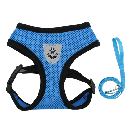 PawComfort – Pettorina Traspirante Regolabile con Riflettenti