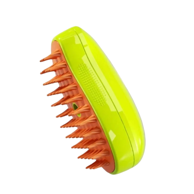 Spazzola a Vapore per Cani e Gatti 2 in 1 – Pettine Massaggiante Antigrovigli