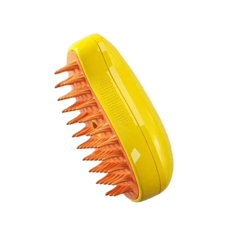 Spazzola a Vapore per Cani e Gatti 2 in 1 – Pettine Massaggiante Antigrovigli