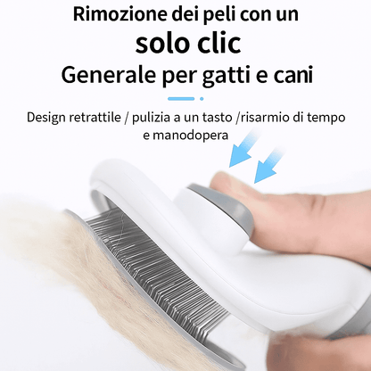 AutoPelo – Spazzola Autopulente per Gatti e Cani